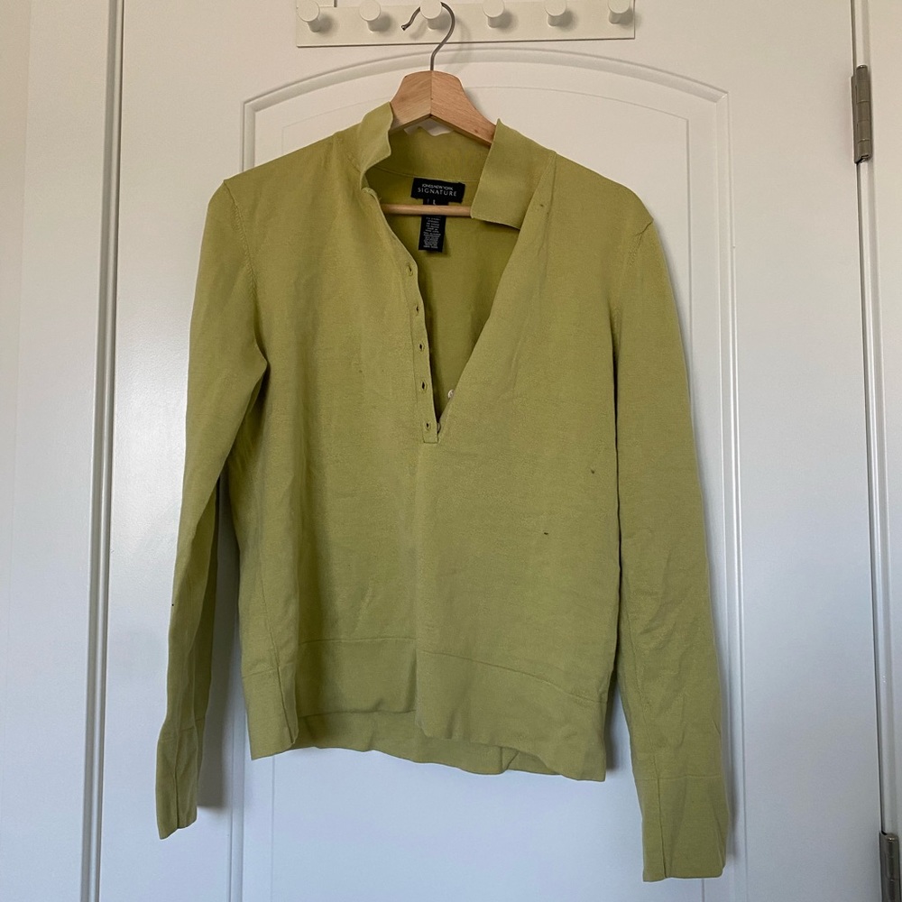 Lime green long sleeve